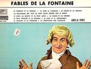 CANADA FRENCH 1964 NARRATED LP 33 RPM LOUIS DE FUNES : LES FABLES DE LA FONTAINE
