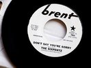 SIXPENTZ DON'T SAY YOU'RE SORRY NEAR MINT PROMO BRENT TINKLE TALK  GARAGE 45