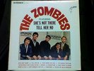 the ZOMBIES s/t LP STEREO orig 1965 parrot PAS 71001 SHE'S NOT THERE tell her no