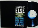 Cannonball Adderley SOMETHIN ELSE Orig BLUE NOTE 1595 LP W 63rd DG Ear RVG NM-