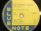 BUD POWELL 78 Un Poco Loco Blue Note Jazz 1951 10