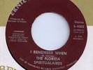 FLORIDA SPIRITUALAIRES I Remember When 45 on Ernie's GOSPEL/SWEET SOUL Listen