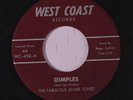 FABLOUS SILVER TONES: Dimples / Wee Wee Hours 45 rare Rockabilly