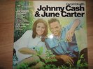 JOHNNY CASH & JUNE CARTER - Carryin`On With ... - LP CBS