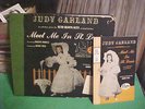 JUDY GARLAND MEET ME IN ST LOUIS ORIGINAL DECCA 1944 3 DISC 78 RPM SET W/ INSERT