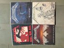 Metallica lot 4 lp elektra kill master like slayer kreator iron maiden record