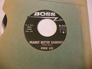 Perk Lee Peanut Butter Sandwich/The Docks 45 RPM Boss Records VG