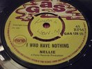 NELLIE- I WHO HAVE NOTHING- YOU SEND ME-  GAS 126 -ORIGINAL RARE SKINHEAD REGGAE