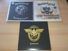 Motörhead-Aftershock Amber Marbled+The World Is Your's Silver Vinyl LP+Hammered