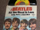 THE BEATLES - BABY,YOU'RE A RICH MAN / ALL YOU NEED IS LOVE