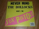 SEX PISTOLS - Never Mind The Bollocks VINYL LP POSTER & 7