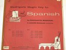 1953 Andy Warhol cover art Madrigal's Key to Spanish both records one and two