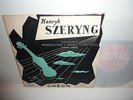 HENRYK SZERYNG - Saint-Saens LP 10' 25cm RARE French Odeon OD 1007 VIOLON / VG+