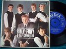 EX UK DECCA EP - BILLY FURY - BILLY FURY & THE GAMBLERS