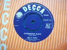 EX UK DECCA 45 - BILLY FURY - WONDROUS PLACE