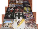 93LPsAC/DC,Iron Maiden,Kiss,Motörhead,UFO,Jimi Hendrix,Black Sabbath,Deep Purple