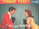 ANNETTE-W/TOMMY SANDS--RARE COMPACT-33 PICTURE SLEEVE + 45--(PARENT TRAP)PS--PIC