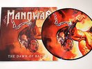 Manowar 'The Dawn Of Battle' LTD Ed. 2002 EP Picture Disc Nuclear Blast Rare OOP