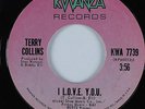 70s Soul 45 TERRY COLLINS I L.O.V.E. Y.O.U. KWANZA HEAR VG++
