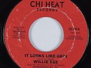 70s Soul 45 WILLIE DEE It Looks Like Rain CHI HEAT HEAR VG+