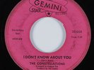 Northern Soul 45 CONSTELLATIONS I Don't Know About You GEMINI STAR HEAR