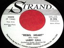LARRY HALL Rebel Heart 45 Teen-Mod-Popcorn Strand WL Promo NM Listen