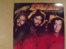 BEE GEES SPIRITS HAVING FLOWN VINYL LP SIGNED BY MAURICE BARRY ROBIN GIBB