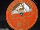 78rpm FRITZ KREISLER schoen rosmarin / chanson hindoue DA 1627