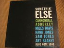 SOMETHIN ELSE -BLUE NOTE 1595-DG ORIGINAL NO r or inc. ADDERLEY - MILES DAVIS