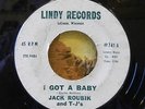 Two 7” rockers on Lindy • Jack Roubik and T-J’s • signed