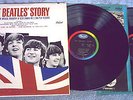 mono 2 LP The Beatles' Story Capitol TBO 2222 rainbow labels 1964 spoken word