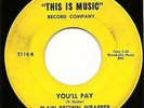 PLAIN BROWN WRAPPER  MICHIGAN GARAGE THIS IS MUSIC LBL 2114 YOU'LL PAY