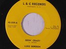 rare Rockabilly 45 LUKE GORDON goin' crazy L&C Hear