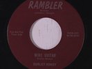 rare Rockabilly 45 CURLEY MONEY wire guitar RAMBLER Hear