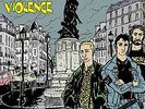 PARIS VIOLENCE Temps de crise 2LP 3 gatefold ltd to 300 multicoloured vinyl oi