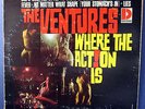 THE VENTURES-Where The Action Is-Orig New Zealand Mono VINYL LP 1966 -NEAR MINT