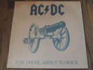 AC/DC LP For Those About To Rock US Press SD-11111 New & Sealed Atlantic 1981