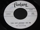 Golliwogs   You Got Nothin' / Can't Be True   Fantasy   garage promo 45 CCR HEAR