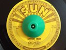 Rare Rockabilly 45 Elvis Presley Mystery Train on Sun ORIGINAL LISTEN