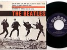 EP BEATLES --- ODEON SOE3741 - Label Bleu --- 