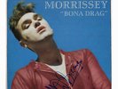 MORRISSEY - BONA DRAG - SIGNED BY MORRISSEY - VINYL LP SLEEVE ONLY ORIGINAL