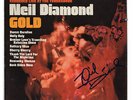 NEIL DIAMOND GOLD SIGNED BY ARTIST VINYL LP SLEEVE ONLY 100% ORIGINAL