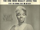 Mary Wells The One Who Really Loves You 45 & Picture Sleeve