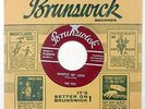 THE PIPS 45 Whistle My Love BRUNSWICK Doo Wop ORIGINAL Moonglows VG++ #BB1067