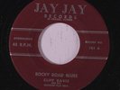 CLIFF DAVIS: Rocky Road Blues / Give Me One More Chance 45 rare Rockabilly