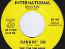 GOSDIN BROTHERS w/ CLARENCE WHITE Hangin On RARE M- 45 Bakersfield country BYRDS
