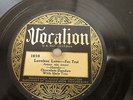 Vocalion 78 Chocolate Dandies Loveless Love, One More Time 1610