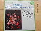 I SOLISTI VENETI CLAUDIO SCIMONE VIVALDI CONCERTOS FOR 4 VIOLINS ERATO FR. STERO