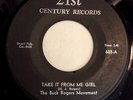 THE BUCK ROGERS MOVEMENT Take It From Me/La 21st CENTURY 603 Soul VG++/VG+