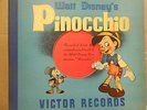 Walt Disney's Pinocchio  Original Soundtrack  Victor  P 18  1940 First Edition